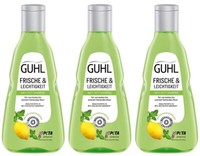 ✅ Guhl Frische & Leichtigkeit Anti Fett Shampoo Mit Zitronenmelisse 3X 250Ml ✅