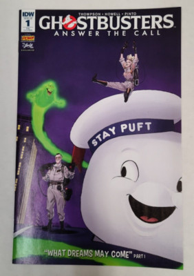 GHOSTBUSTERS #1 STAN LEE BOX VARIANT Rare Hot Comic Near Mint