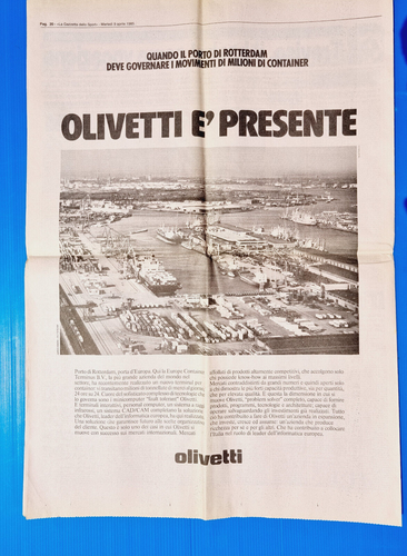 Gazette Dello Sport 15 March 1985 Publicité Fiat - Grecia-Italia 0-0