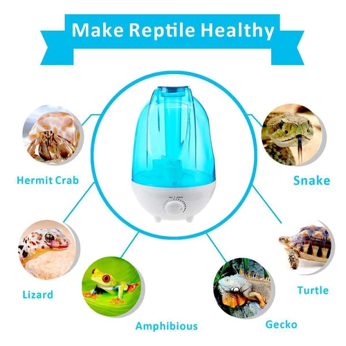 Reptile Humidifier Misting Fogger 4L Large Capacity Fog Cold Mist Adjust Quiet - Picture 10 of 12