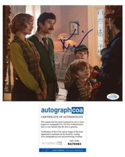 Emily Mortimer "Mary Poppins Returns" AUTOGRAPH Signed 8x10 Photo ACOA