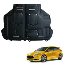 For Ford Focus 2012-2018 Black Engine Chassis Armor Under Cover Guard Mud Flaps