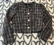 Aqua tweed Blazer M