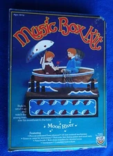 Vintage, Craft Master Moon River Sanyo Music Box Kit, Complete Kit, New in Box