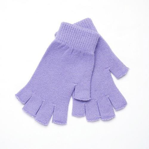 Nuevos Guantes de Lana de Cachemira Pura Hombre Mujer Medio Dedo Guantes Sin Dedos Mitones - Imagen 13 de 29