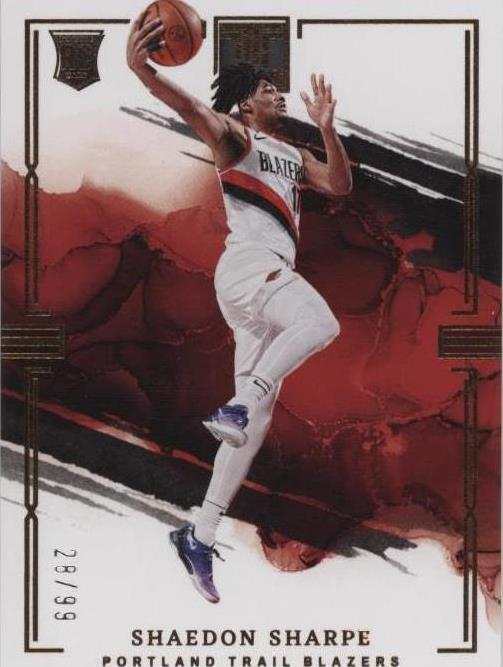 2022-23 Panini Impeccable - Shaedon Sharpe #15 - 1 of 2