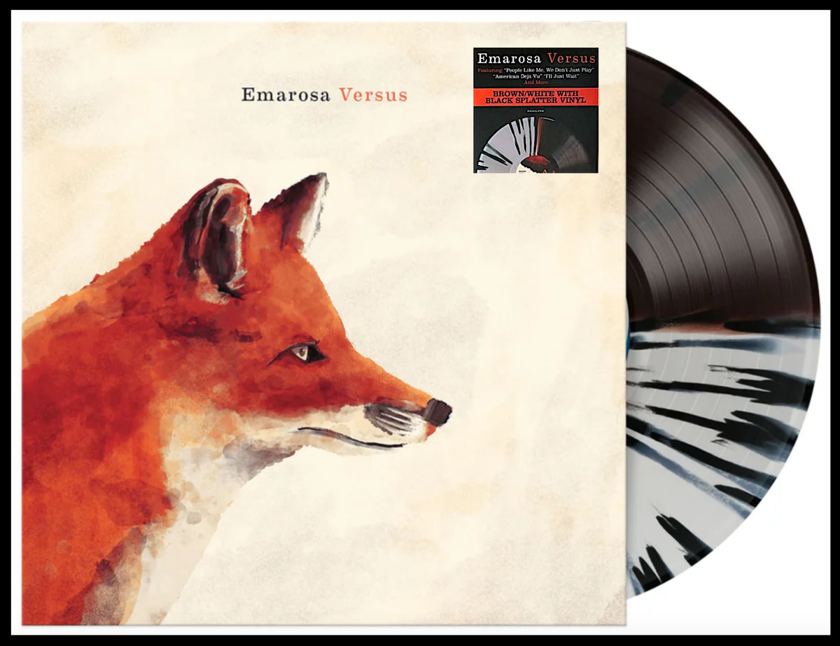 EMAROSA Versus LP on SPLATTER COLOR VINYL New SEALED /500 