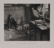 L. Otto - Alfred Schmidt /Radierung/gedruckt von O. Felsing  Berlin/um 1900