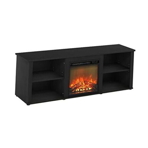 Classic 70 Inch TV Stand with Fireplace 70-Inch Classic Americano