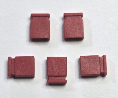 IDE HDD PC Jumper - 5er Pack Closed Jump Caps - Mehrere Farben - Kostenloser Versand