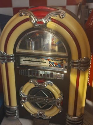 JUKEBOX Am/Fm RADIO 1946 Vintage Inspired Retro Style With Light. WORKS