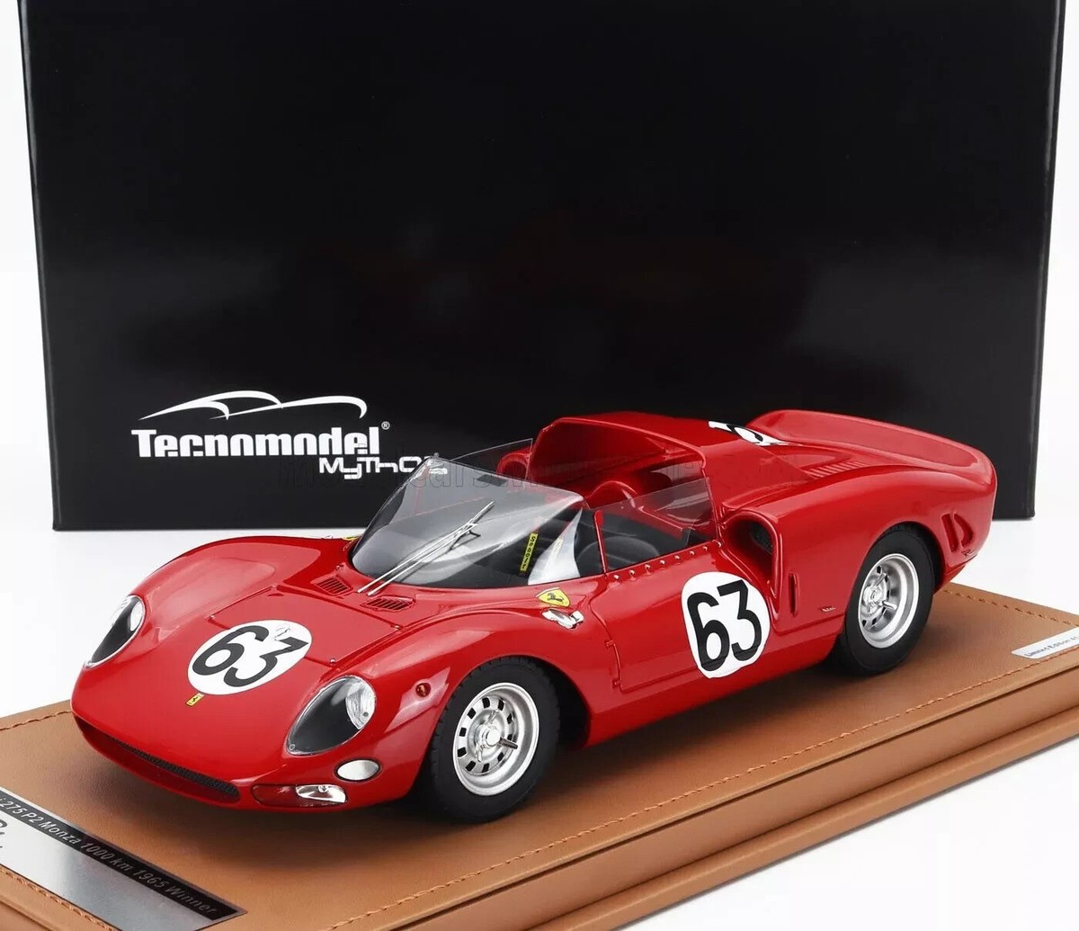 TECNOMODEL 1965 FERRARI 275 P2 SPIDER WINNER MONZA PARKES/GUICHET