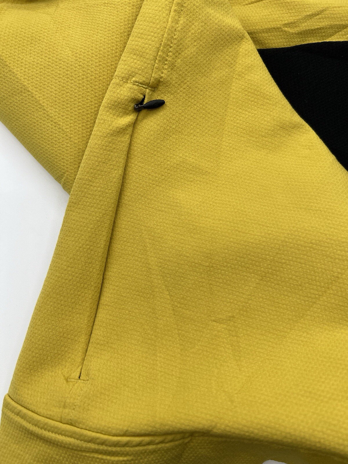 The North Face Men Tekno Ridge Crew Pullover Sweatshirt X-large Yellow And Black image 4