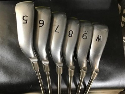 (Ping) Eisensatz 6 Stück G15 5-W Flex S Stiff Schaft PING AWT gebraucht Golfs...