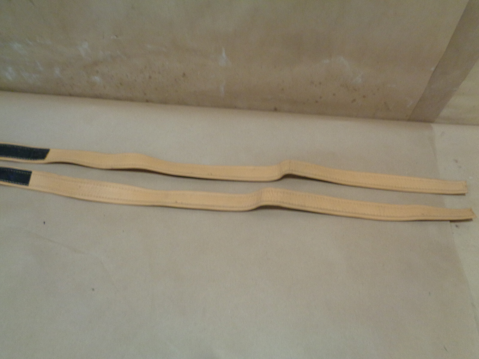 Ferrari Testarossa - Luggage Belt Fixing- Set Of Two- Tan- P/N 61518000