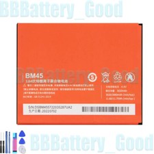 New Replacement Battery For Xiaomi Redmi Note 2 note2 Redrice Note2 BM45 3060mAh
