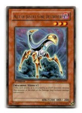 Ally of Justice Core Destroyer - TSHD-EN037 1st Edition Rare - YuGiOh-LP