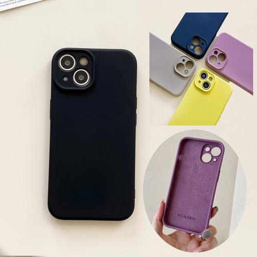 Shockproof Matte Soft Silicone Slim Case For iPhone 15 Pro Max 14 13 12 11 Cover