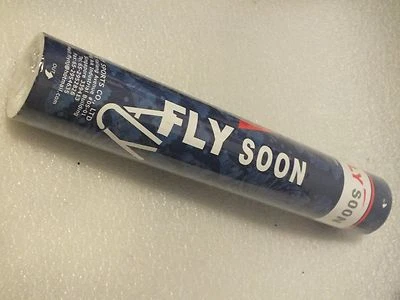 Fly Soon speed 77 goose feather badminton shuttlecock 12 pcs tube