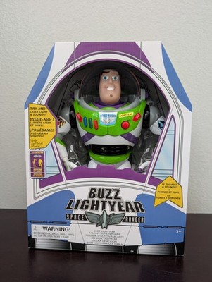 Disney Store Toy Story 4 Buzz Lightyear Interactive Talking Action Figure 12''