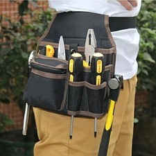 Electrician Tool Belt Bag Waist Pouch Multi-Purpose Hardware Work Holster