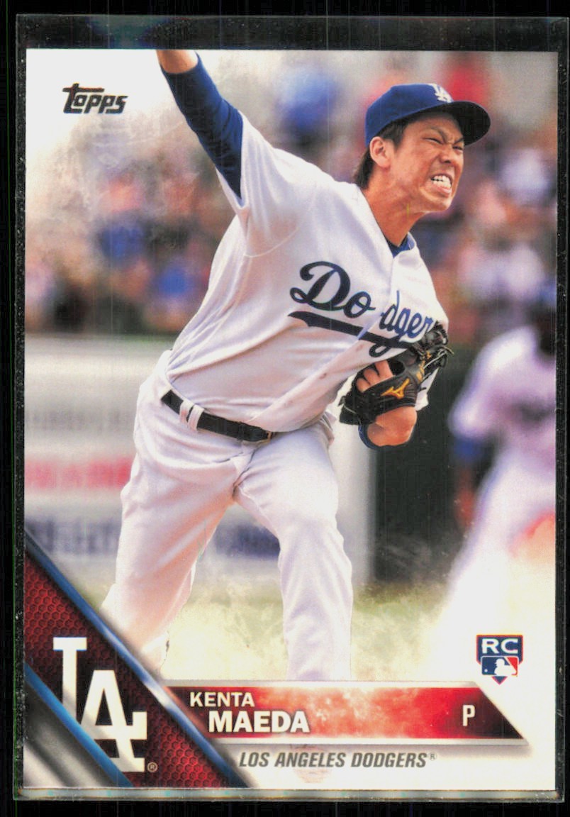 2016 Topps Kenta Maeda Rookie LA Dodgers #429