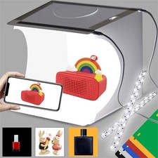 Mini Photo Studio Light Box,Portable Folding Photography Light Tent kit with ...