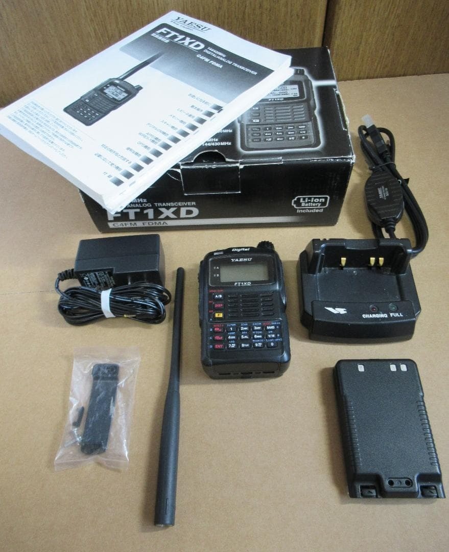 YAESU GPS搭載 FT1XD 144/430MHz デジタル／アナログ トランシーバー