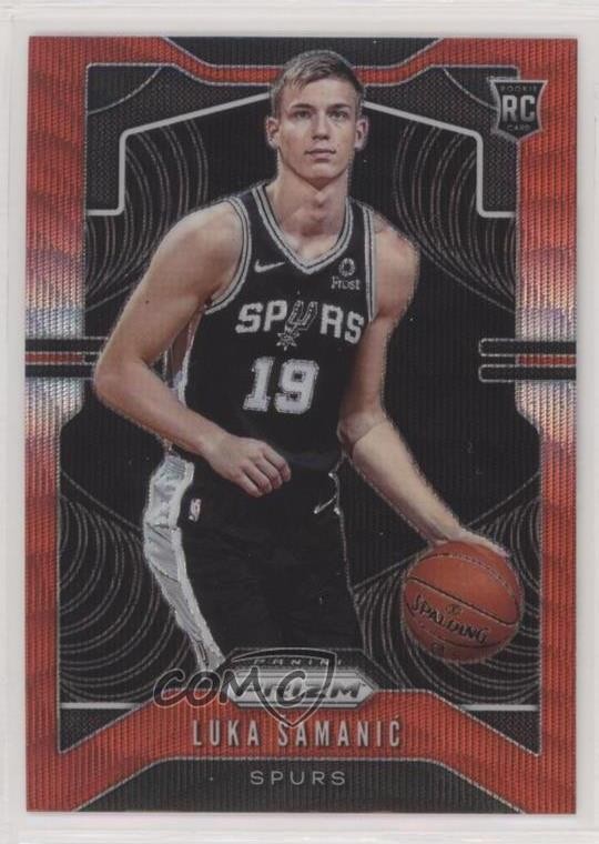 2019-20 Panini Prizm Rookie Ruby Wave Prizm Luka Samanic Luka Šamanić #265 2w0