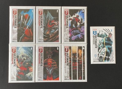 ULTIMATE WOLVERINE 1-6 NM Unread Full Run + One Year In Key Issues 1st App. Set