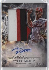 2018 Topps Inception 52/99 Tyler Mahle #IAJ-TM Jumbo Patch Auto 0c6