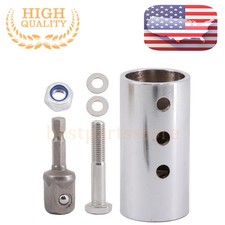 Trailer Jack Electric Drill Adapter Kit with 1/2 Inch Socket Adapter Bit Set NEW