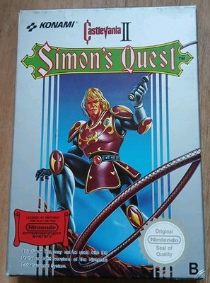Nintendo NES Simons Quest Castlevania 2 Konami
