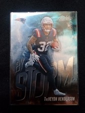 2025 Panini Absolute Football By Storm #19 TreVon Henderson... Rookie Card 