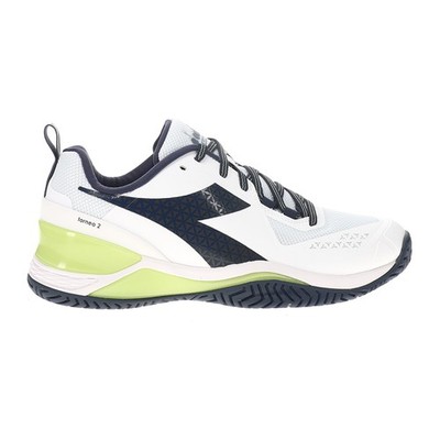 diadora Blushield Torneo 2 All Ground Tennis  Mens Blue, White Sneakers Athletic