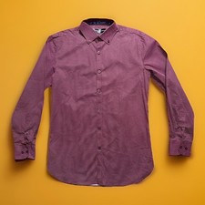 Versace Abbigliamento Sportivo SRL Men’s LS Dress Shirt Size S 14-14.5 32/33