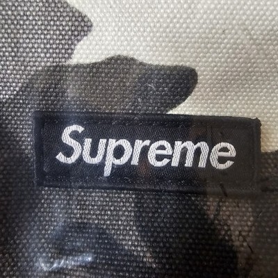 Brand New Supreme Camera Bag + Mini Pouch - Snow Camo (SS25) | eBay