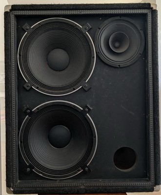 Bass Box für Bassgitarre mit 2 x Beyma 12'' GI-100 und 1 x Beyma 8'' AG/N