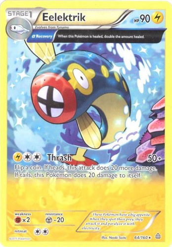 Pokmon TCG Aggron-EX Primal Clash 93/160 Holo Holo Rare EX NM | eBay