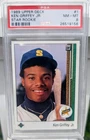 1989 Upper Deck Star Rookie #1 Ken Griffey Jr Mariners RC HOF PSA 8 NM-MT
