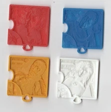 Marvel Fantastic Four 2005 Oscar Meyer Lunchables Set of 4 3-D FantastiCards