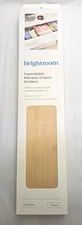 Brightroom Bamboo Expandable Drawer Divider Organizer 12"-18" Lgth 2 Per Box New