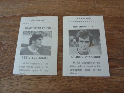 70 FKS Wonderful World Of Soccer Stars 1971/72 Football Stickers - Job Lot - Imagen 10 de 16