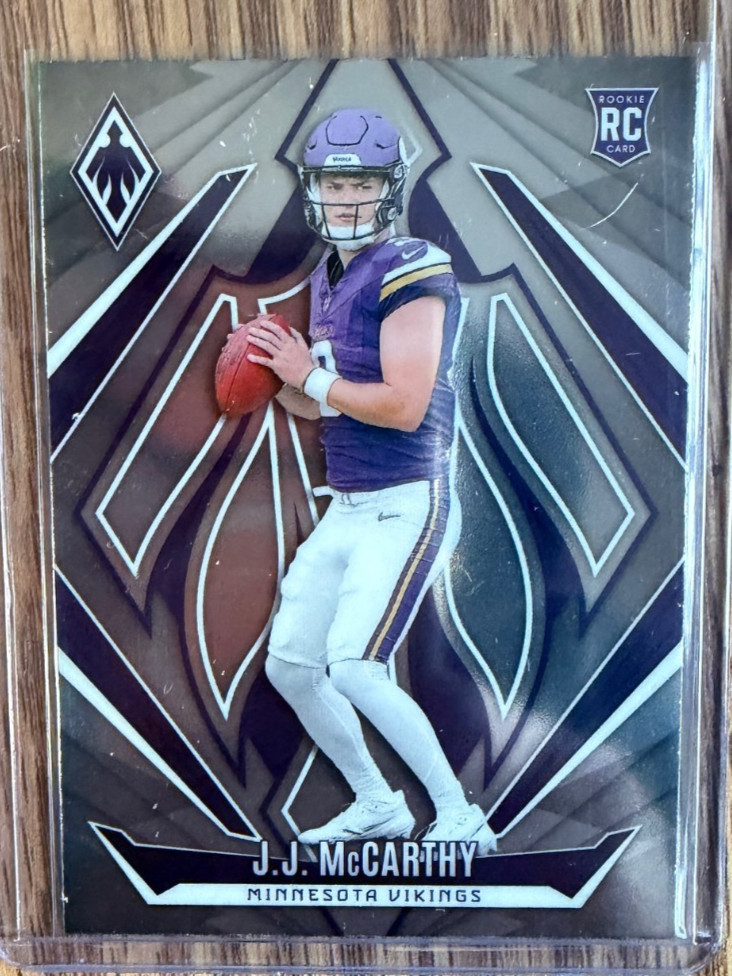 2024 Panini Phoenix - Rookies J.J. McCarthy #185 Silver (RC) PC2
