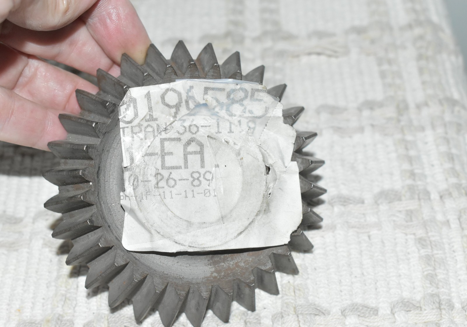 KRONES 0-196-585-0 Bevel Pinion Gear 01965850 Single Replacement OEM New
