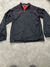 Under Armour Full Zip Golf Jacket Water Resistant Mens Size Medium