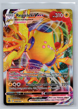 regieleki vmax pokemon card value Regieleki Vmax Ultra Rare Silver Tempest 058/195, NM Pokemon Card main image 0