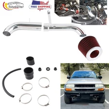 Racing Heat Shield Cold Air Intake Kit For 98-03 Chevy S10 / GMC Sonoma 2.2L L4