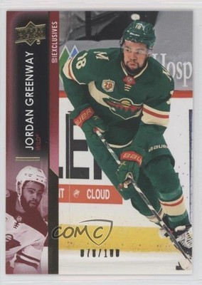 2021-22 Upper Deck Series 1 Exclusives 78/100 Jordan Greenway #89 0q5