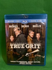 True Grit Jeff Bridges, Mat Damon, Josh Brolin DVD Blue Ray Guaranteed to Play
